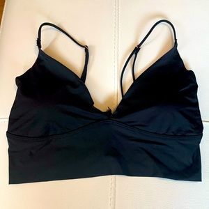 Out From Under Black Plunge Bralette